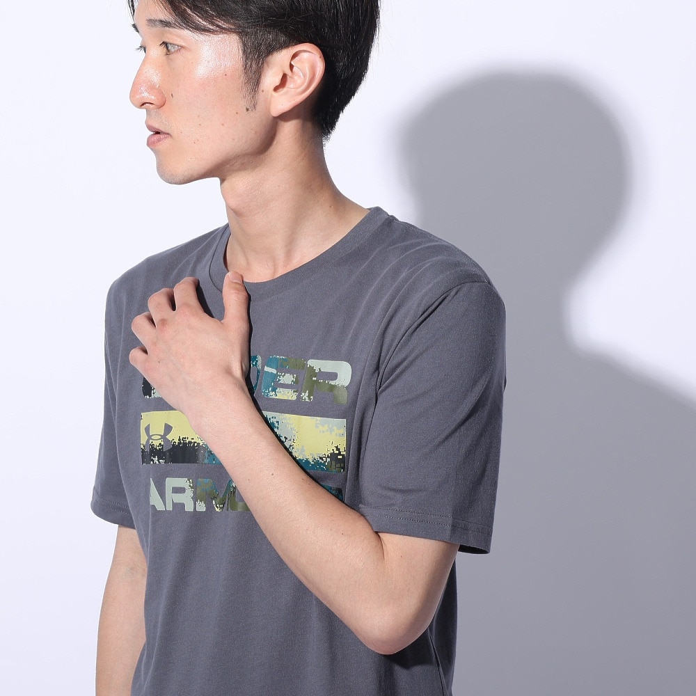 アンダーアーマー（UNDER ARMOUR）（メンズ）スタックド ロゴフィル 半袖Tシャツ 1361903 025