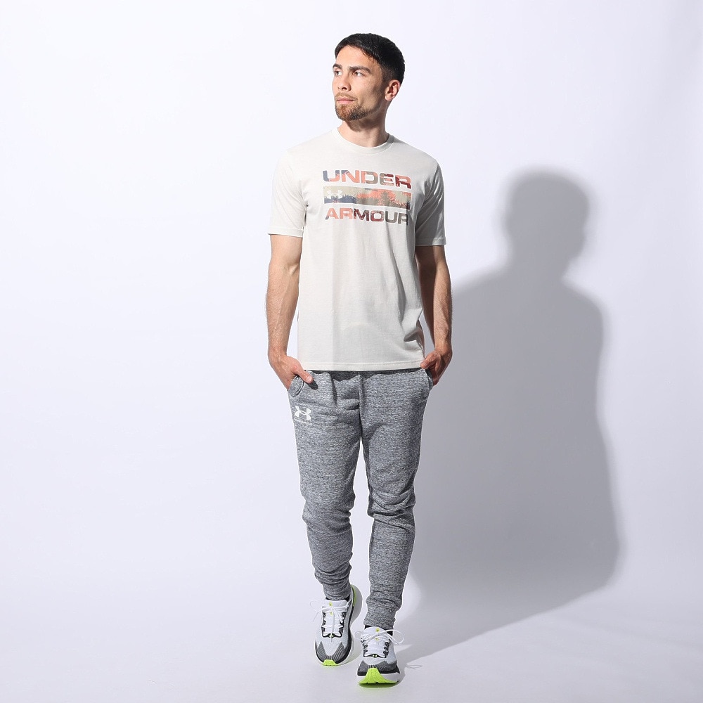 アンダーアーマー（UNDER ARMOUR）（メンズ）スタックド ロゴフィル 半袖Tシャツ 1361903 111
