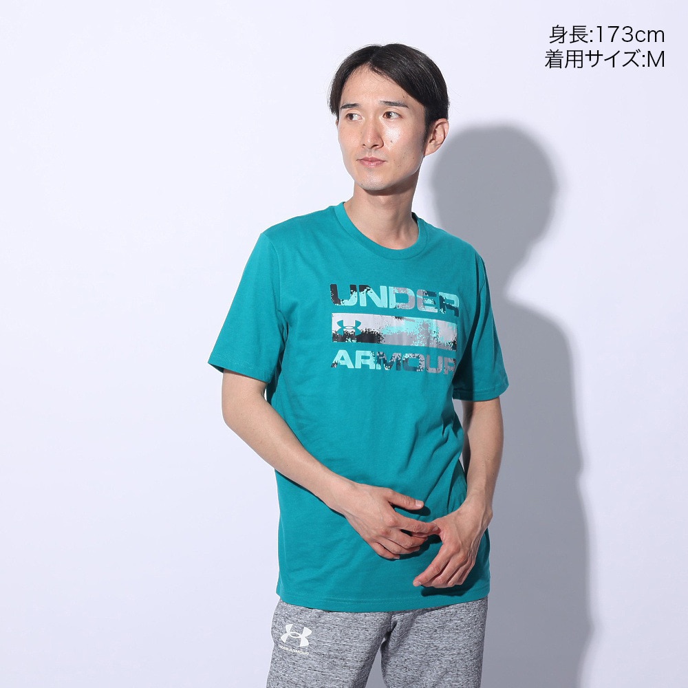 アンダーアーマー（UNDER ARMOUR）（メンズ）スタックド ロゴフィル 半袖Tシャツ 1361903 722