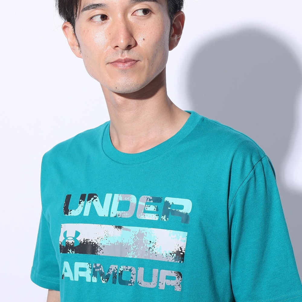アンダーアーマー（UNDER ARMOUR）（メンズ）スタックド ロゴフィル 半袖Tシャツ 1361903 722