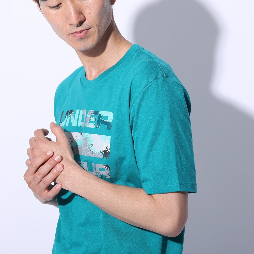 アンダーアーマー（UNDER ARMOUR）（メンズ）スタックド ロゴフィル 半袖Tシャツ 1361903 722