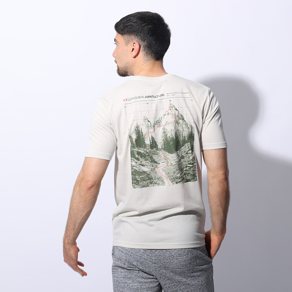 アンダーアーマー（UNDER ARMOUR）（メンズ）リーチングピーク 半袖Tシャツ 1382906 110