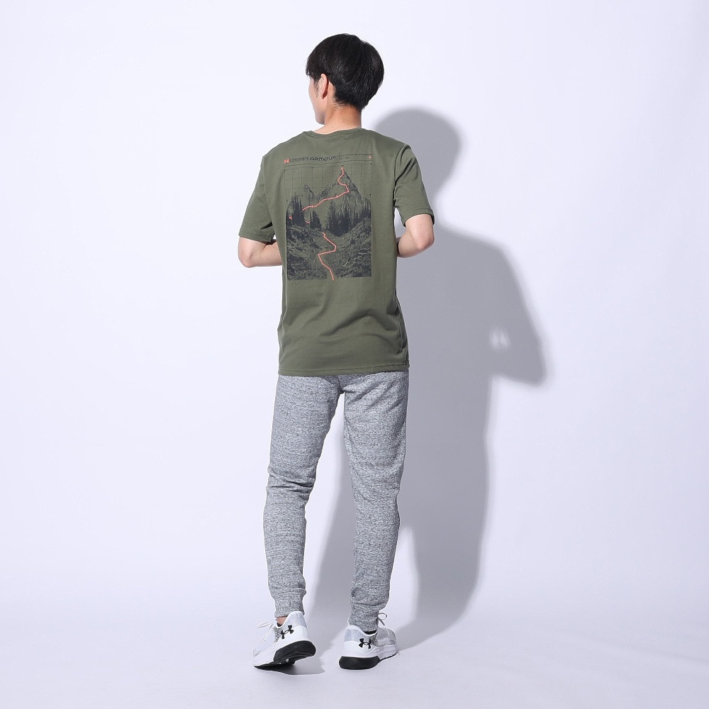 アンダーアーマー（UNDER ARMOUR）（メンズ）リーチングピーク 半袖Tシャツ 1382906 390