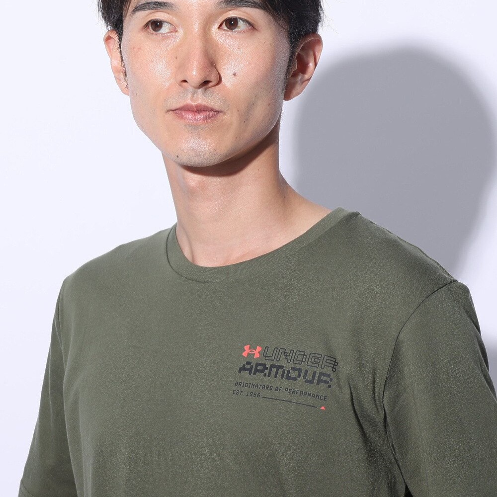 アンダーアーマー（UNDER ARMOUR）（メンズ）リーチングピーク 半袖Tシャツ 1382906 390