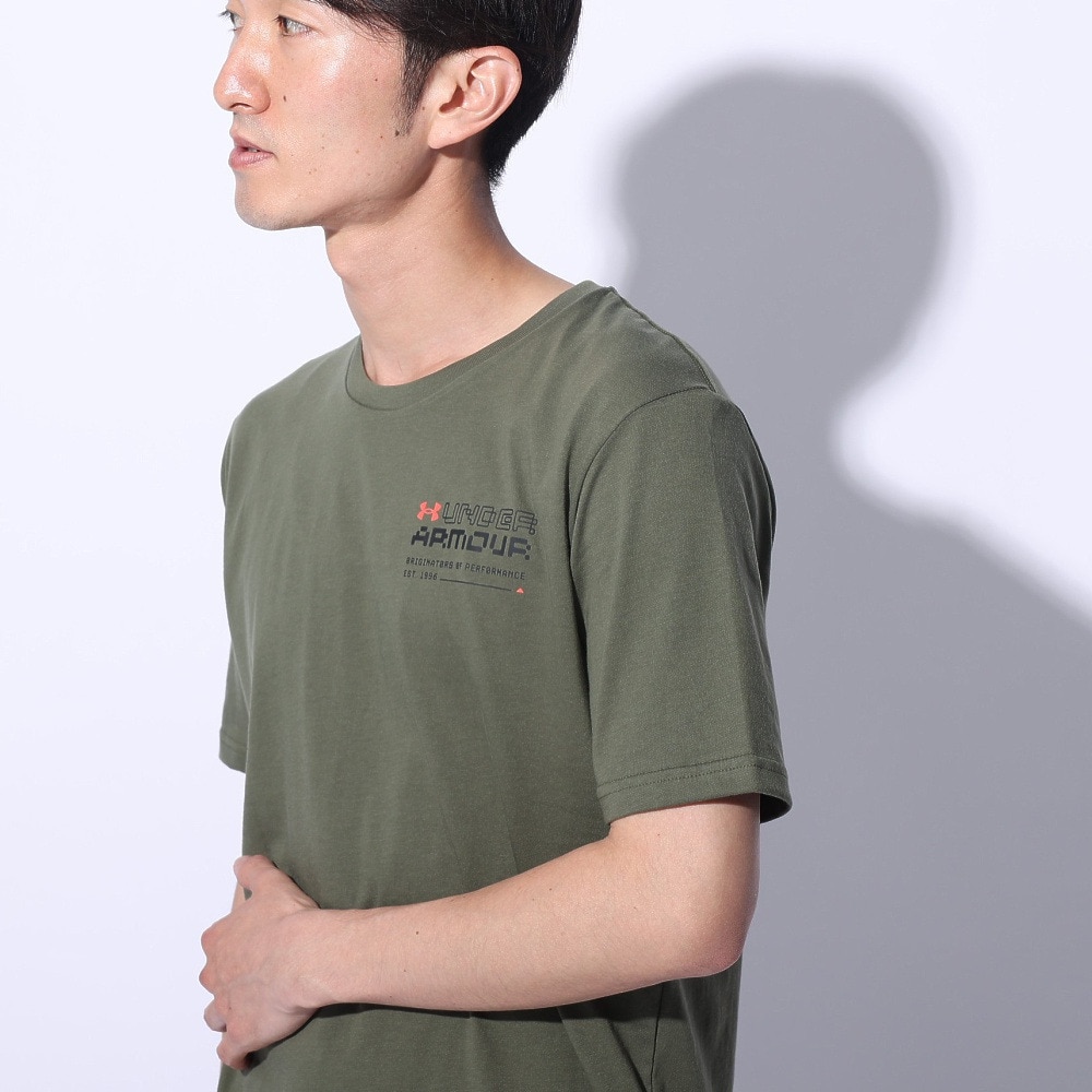 アンダーアーマー（UNDER ARMOUR）（メンズ）リーチングピーク 半袖Tシャツ 1382906 390
