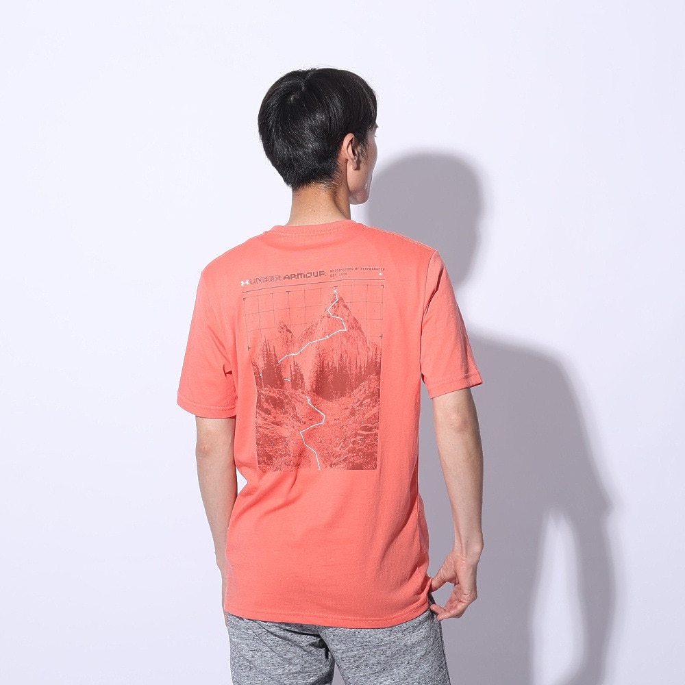 アンダーアーマー（UNDER ARMOUR）（メンズ）リーチングピーク 半袖Tシャツ 1382906 811