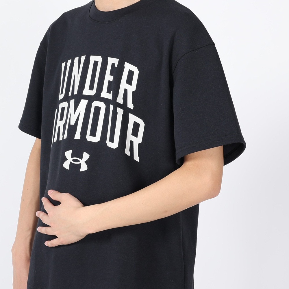 アンダーアーマー（UNDER ARMOUR）（メンズ）オーバーサイズ グラフィック Tシャツ 半袖 1385507 001