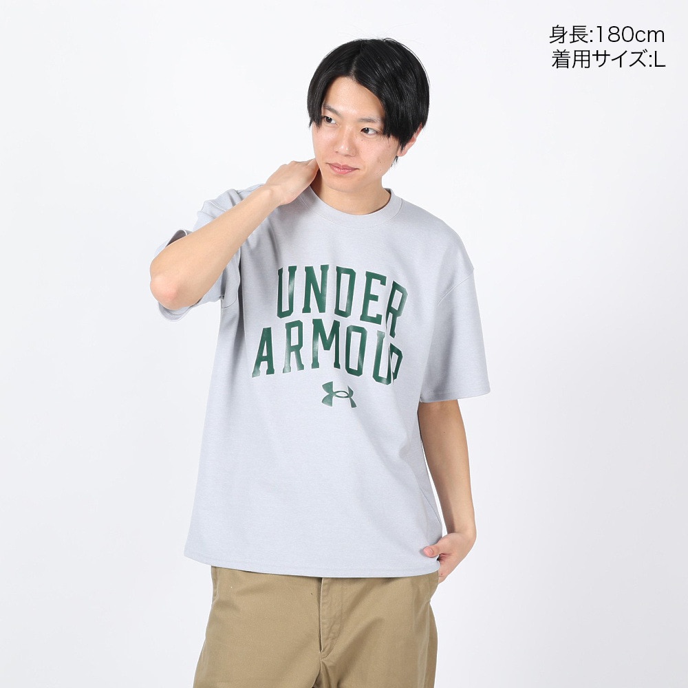 アンダーアーマー（UNDER ARMOUR）（メンズ）オーバーサイズ グラフィック 半袖Tシャツ 1385507 011