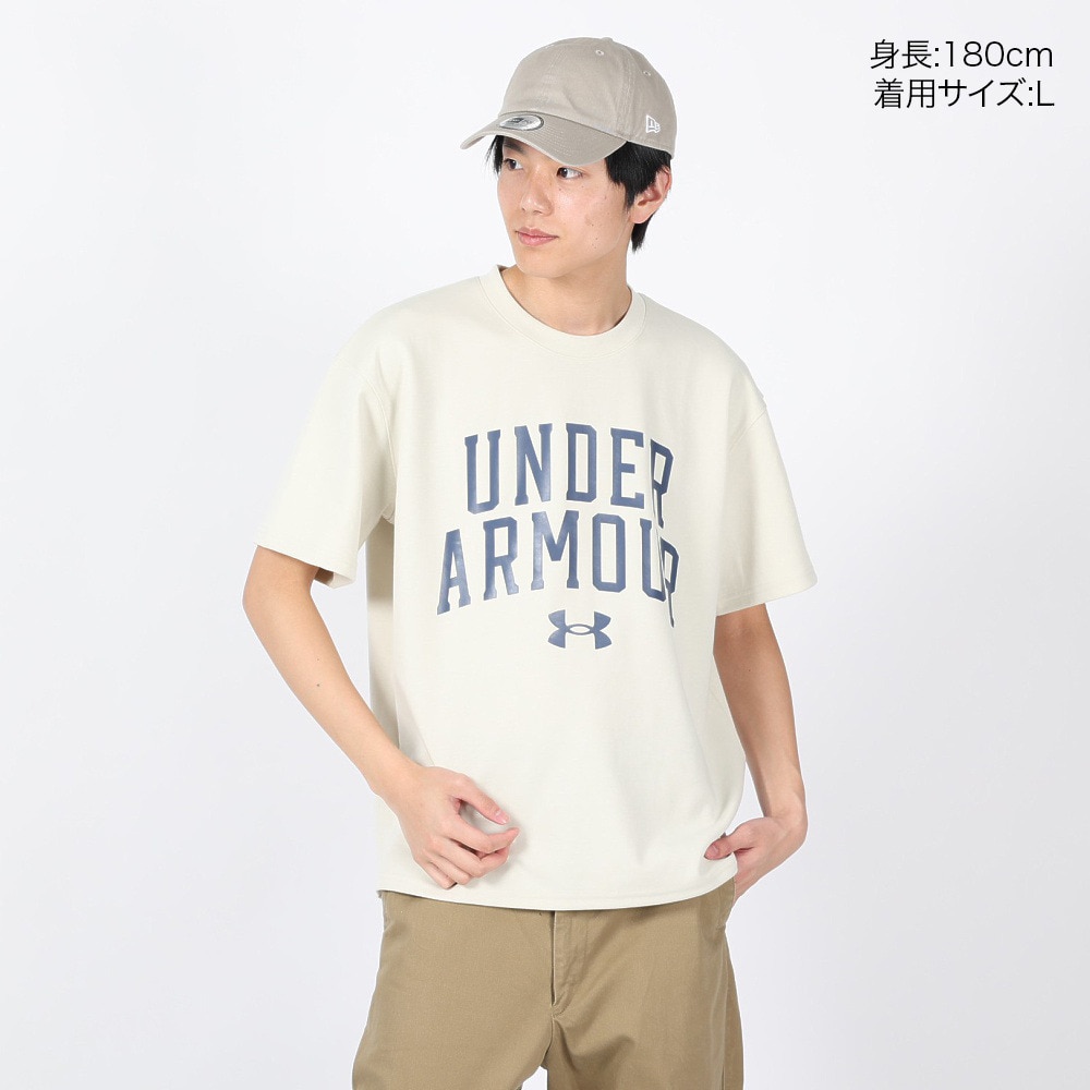 アンダーアーマー（UNDER ARMOUR）（メンズ）オーバーサイズ グラフィック 半袖Tシャツ 1385507 273