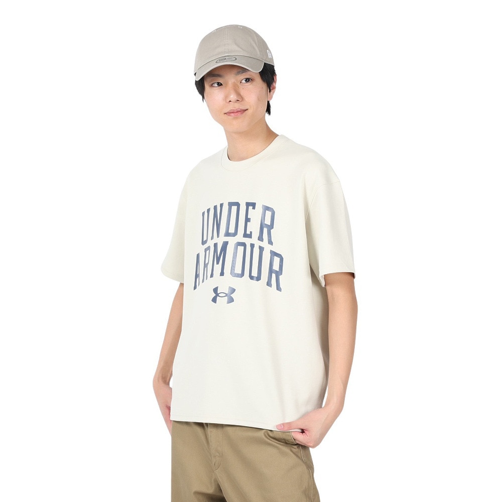 アンダーアーマー（UNDER ARMOUR）（メンズ）オーバーサイズ グラフィック 半袖Tシャツ 1385507 273