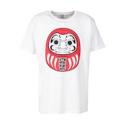 (メンズ)勝ちTシャツ 百戦錬磨 ダルマ 21347