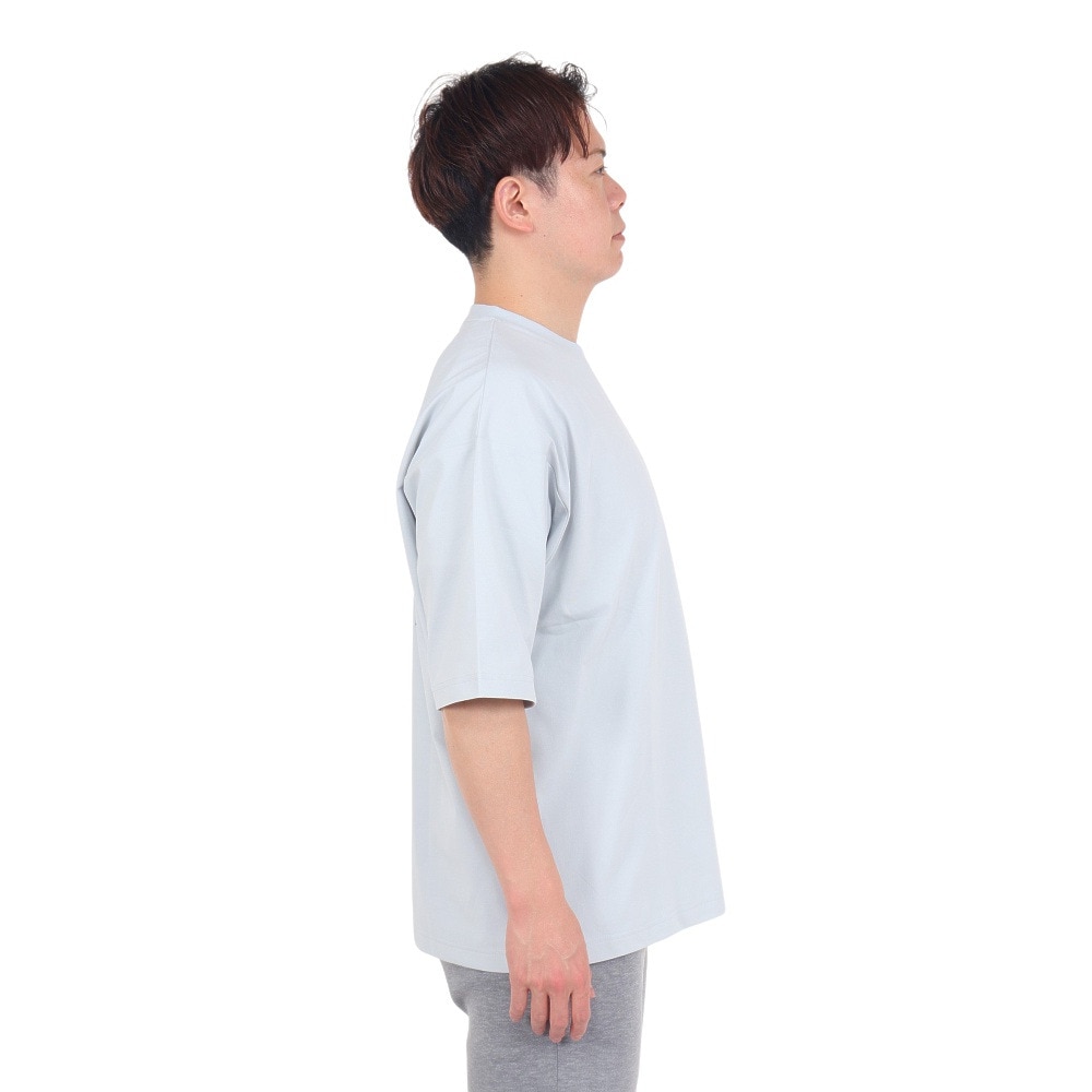 デュアリグ（DUARIG）（メンズ）ポリ天竺プリント 半袖Tシャツ 4S0012-TRCT-863HD GRY