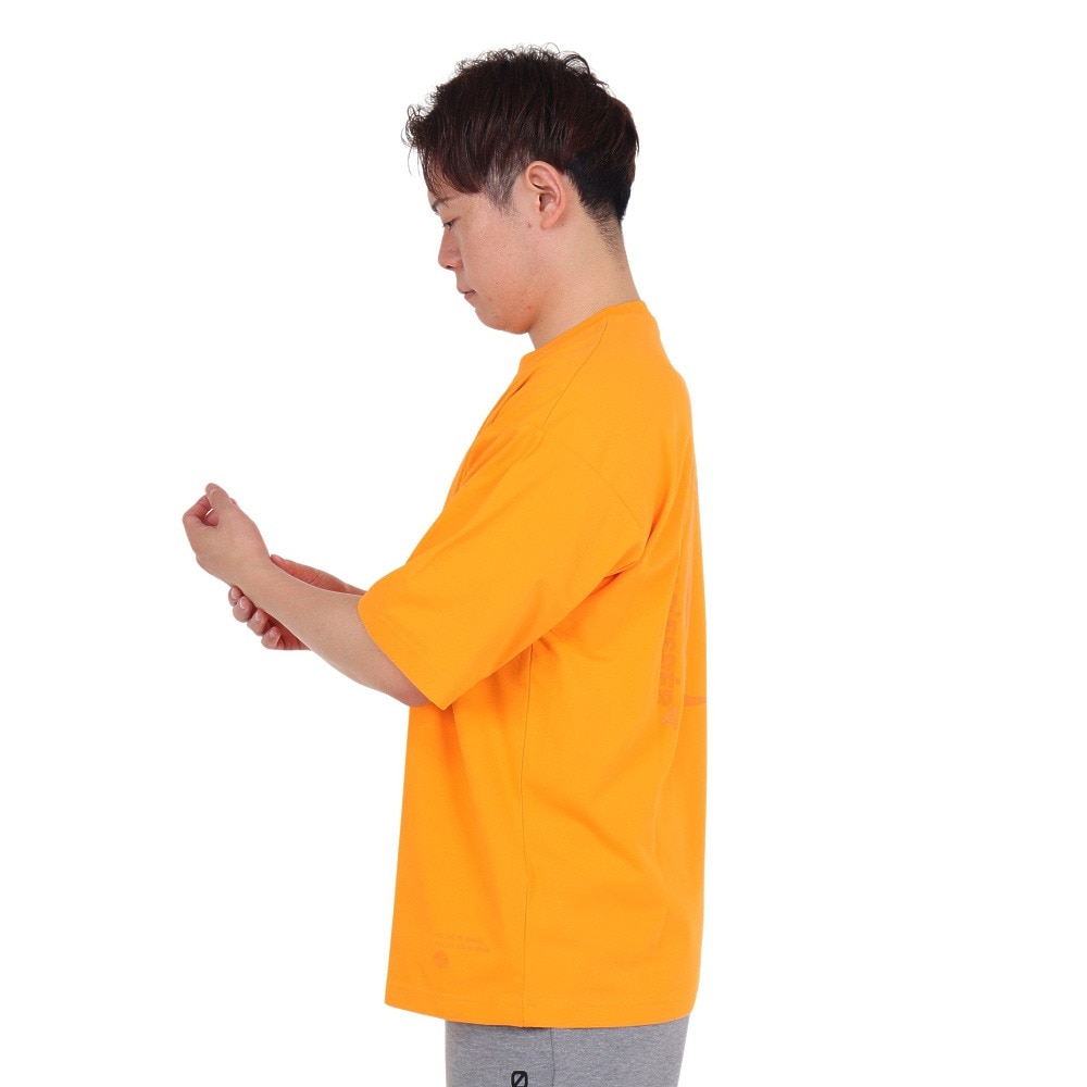 デュアリグ（DUARIG）（メンズ）ポリ天竺プリント 半袖Tシャツ 4S0012-TRCT-863HD ORG