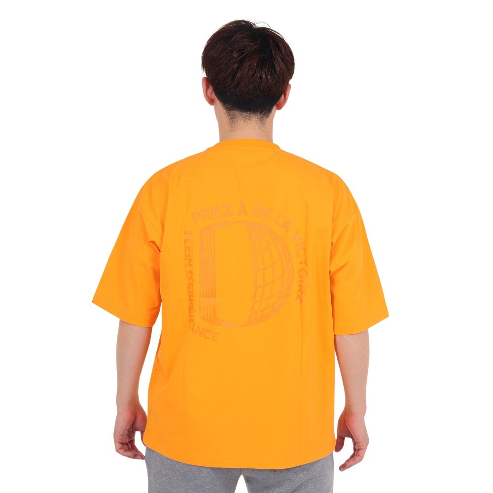 デュアリグ（DUARIG）（メンズ）ポリ天竺プリント 半袖Tシャツ 4S0012-TRCT-863HD ORG
