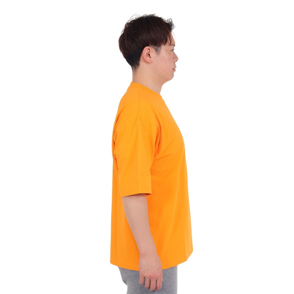 デュアリグ（DUARIG）（メンズ）ポリ天竺プリント 半袖Tシャツ 4S0012-TRCT-863HD ORG