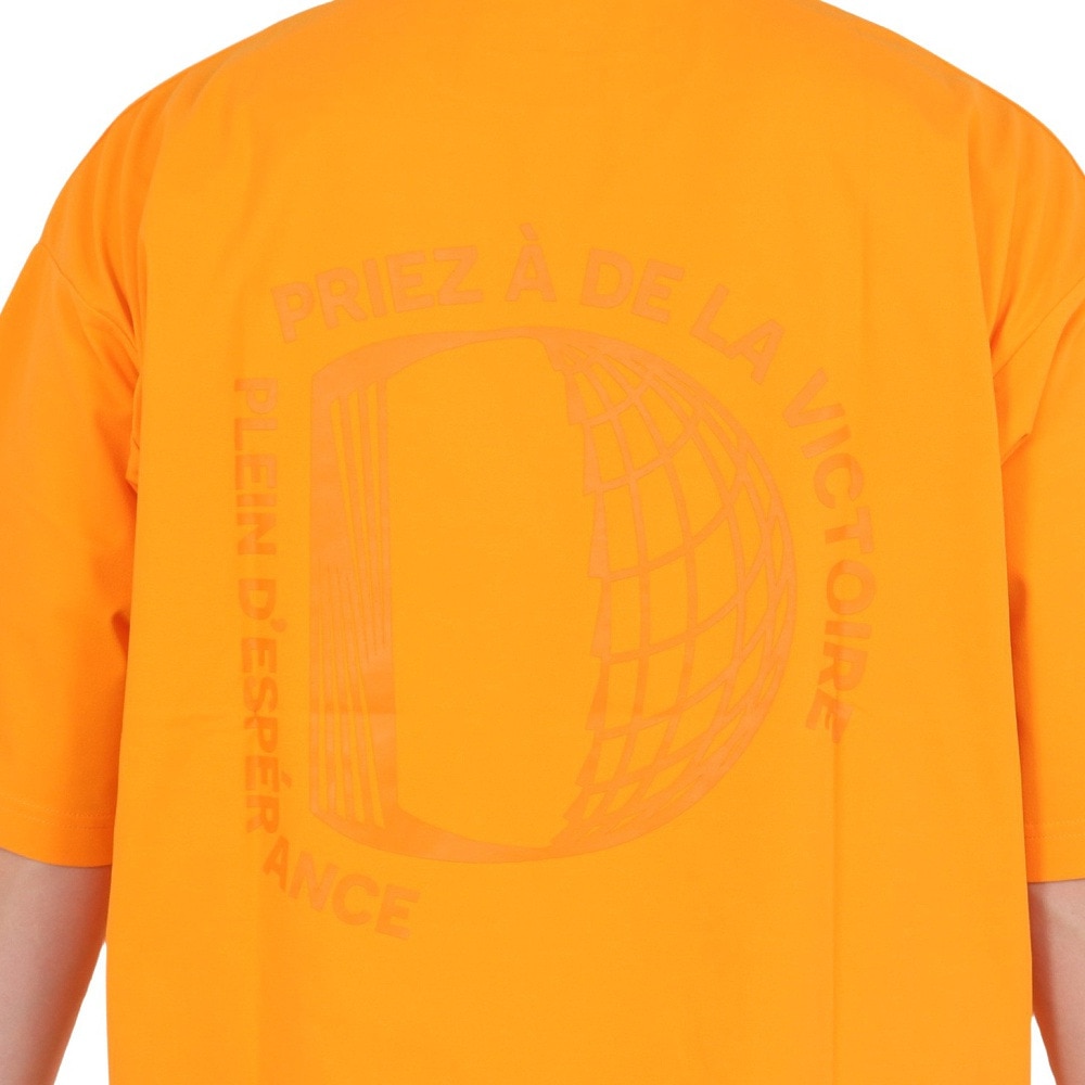 デュアリグ（DUARIG）（メンズ）ポリ天竺プリント 半袖Tシャツ 4S0012-TRCT-863HD ORG