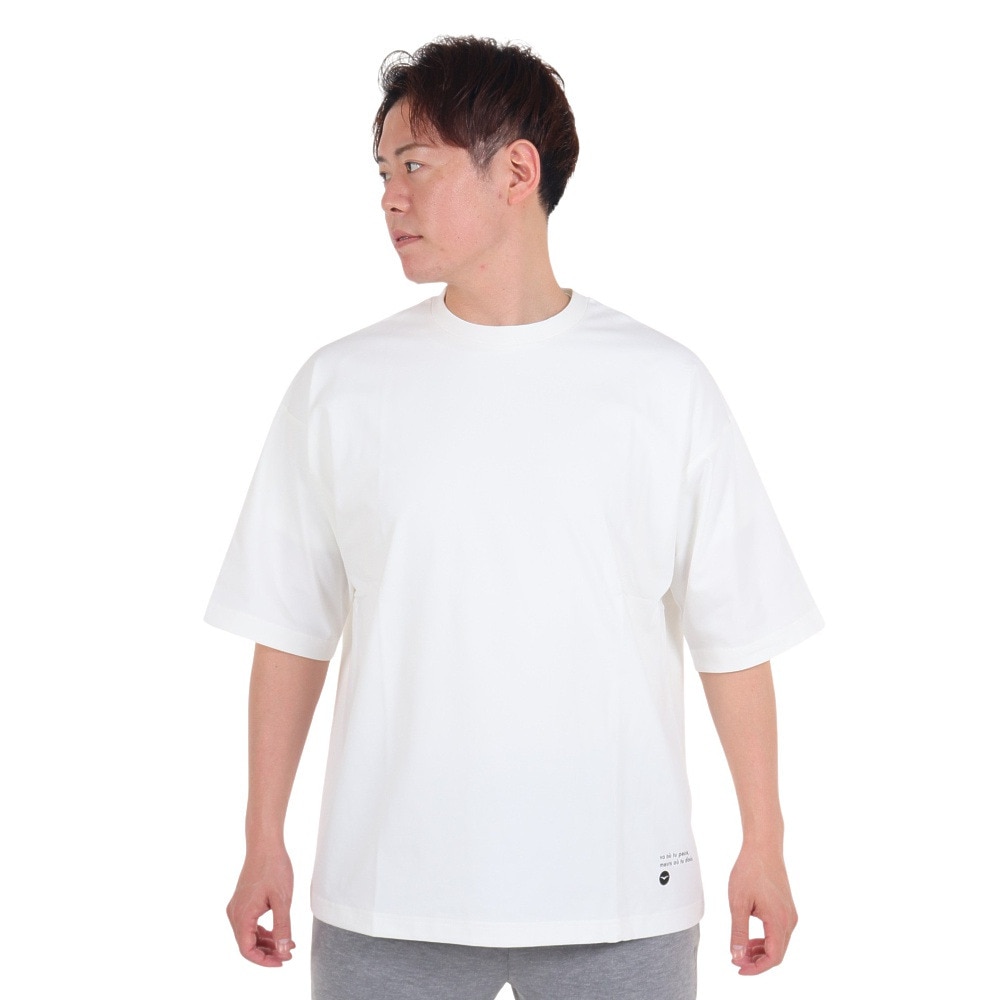 デュアリグ（DUARIG）（メンズ）ポリ天竺プリント 半袖Tシャツ 4S0012-TRCT-863HD WHT