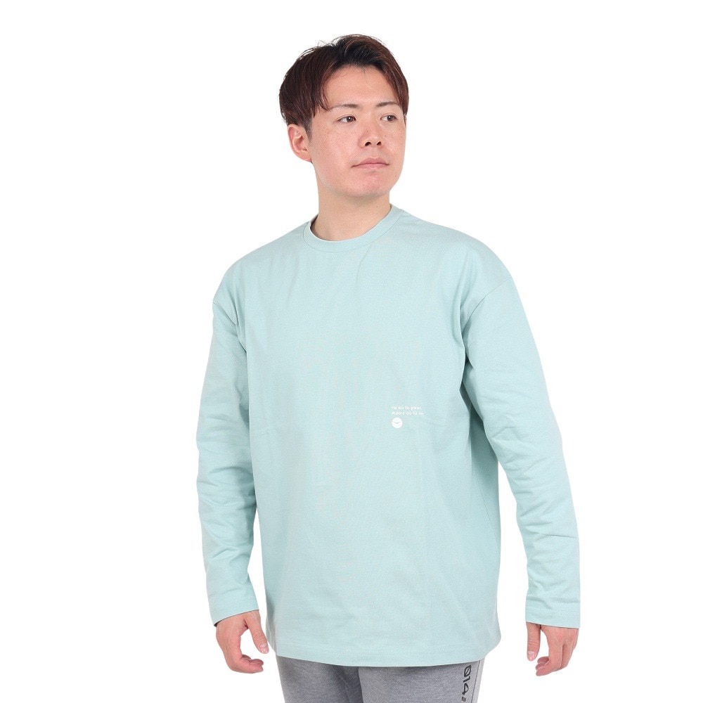 デュアリグ（DUARIG）（メンズ）C100 ヘビーウェイト長袖Tシャツ 4S0013-TRCT-863HD BLU