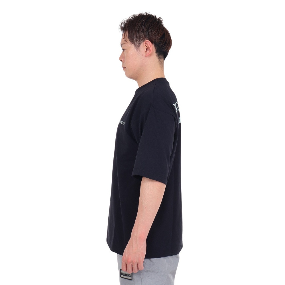 デュアリグ（DUARIG）（メンズ）ポリ天竺プリントTシャツ 4S0014-TRCT-863HD BLK