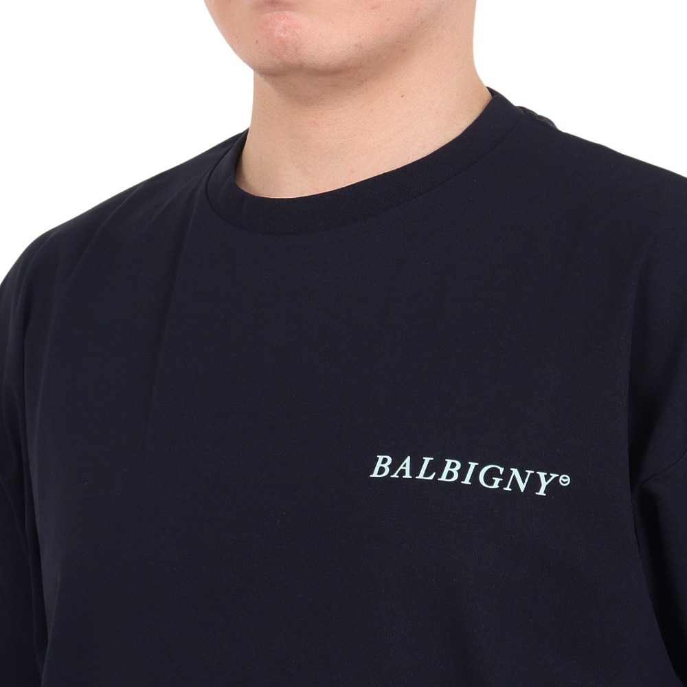デュアリグ（DUARIG）（メンズ）ポリ天竺プリントTシャツ 4S0014-TRCT-863HD BLK