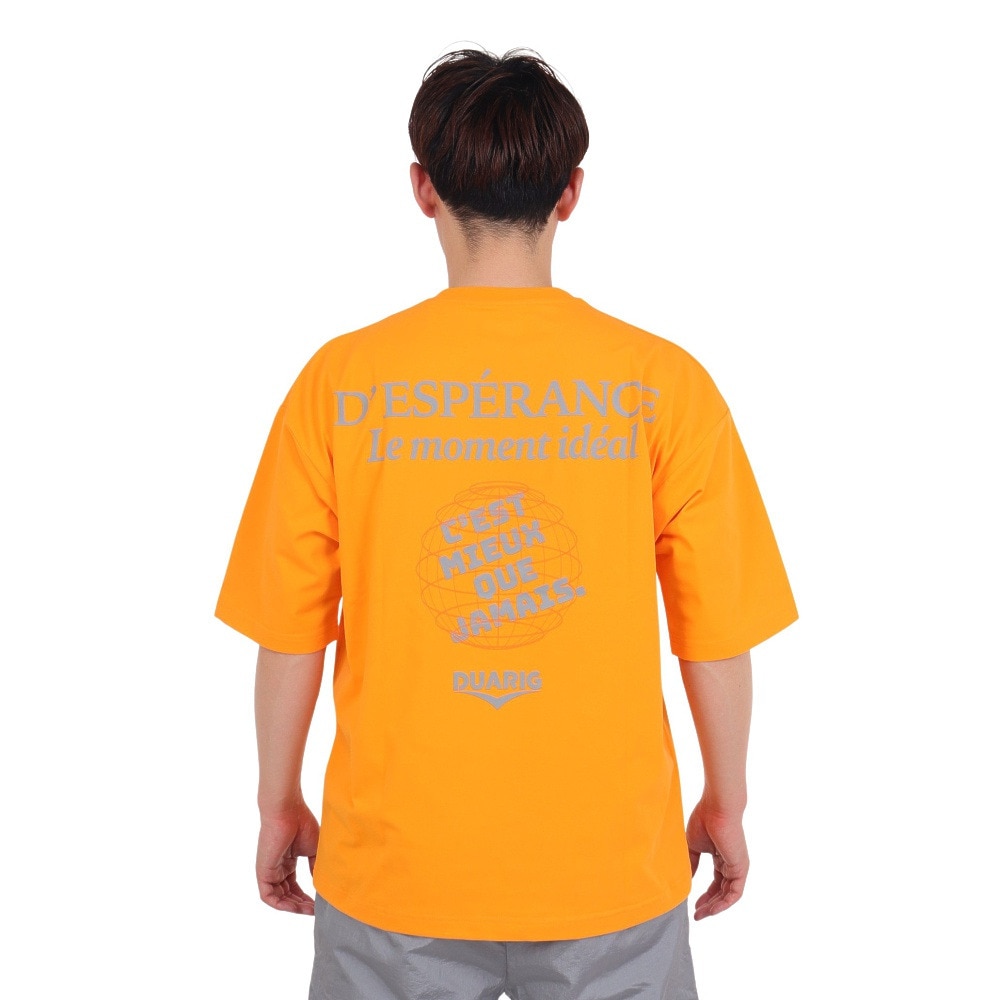デュアリグ（DUARIG）（メンズ）ポリ天竺プリントTシャツ 4S0014-TRCT-863HD ORG