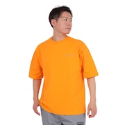 (メンズ)ポリ天竺プリントTシャツ 4S0014-TRCT-863HD ORG