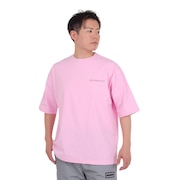 (メンズ)ポリ天竺プリントTシャツ 4S0014-TRCT-863HD PNK