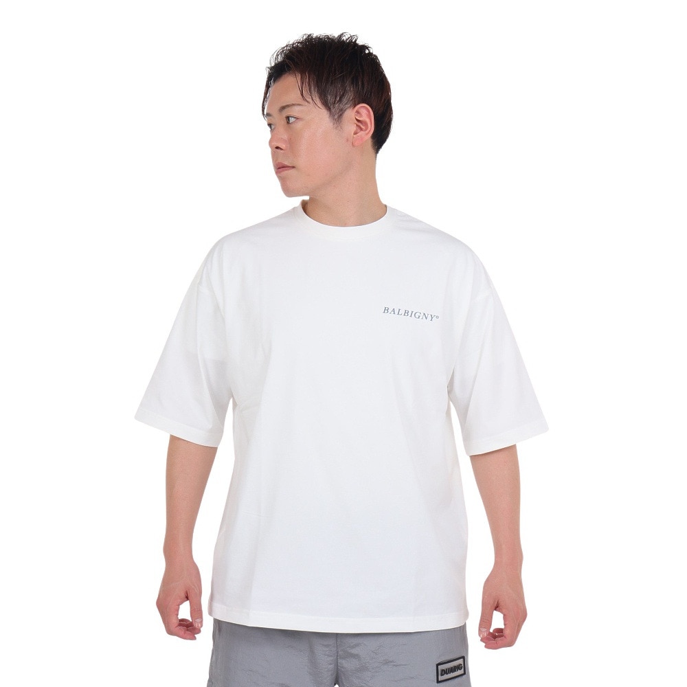 デュアリグ（DUARIG）（メンズ）ポリ天竺プリントTシャツ 4S0014-TRCT-863HD WHT