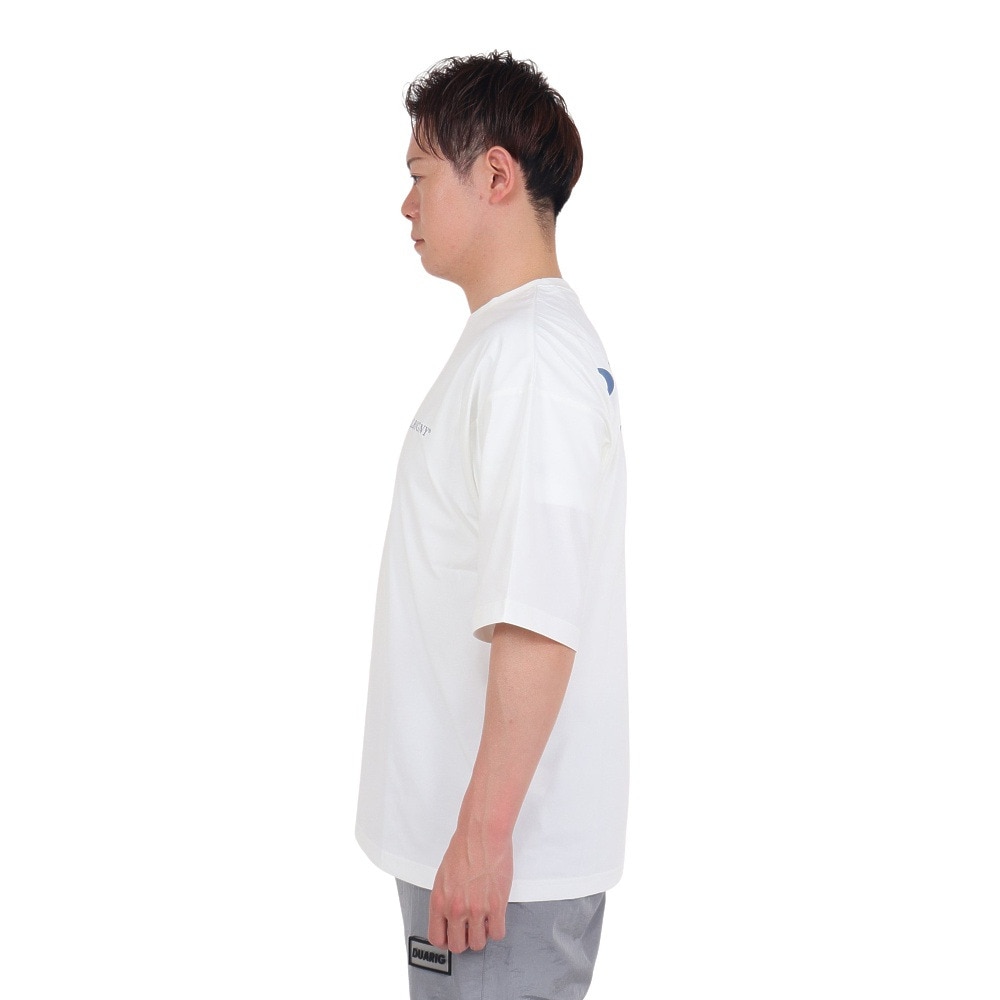 デュアリグ（DUARIG）（メンズ）ポリ天竺プリントTシャツ 4S0014-TRCT-863HD WHT