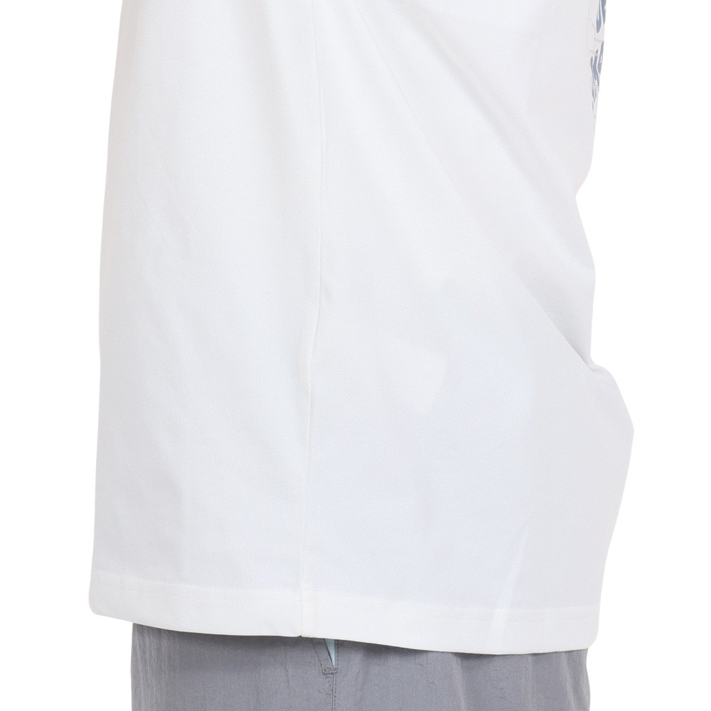 デュアリグ（DUARIG）（メンズ）ポリ天竺プリントTシャツ 4S0014-TRCT-863HD WHT