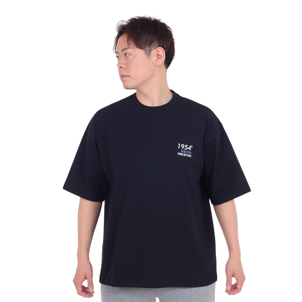 デュアリグ（DUARIG）（メンズ）ポリ天竺プリントTシャツ 4S0015-TRCT-863HD BLK