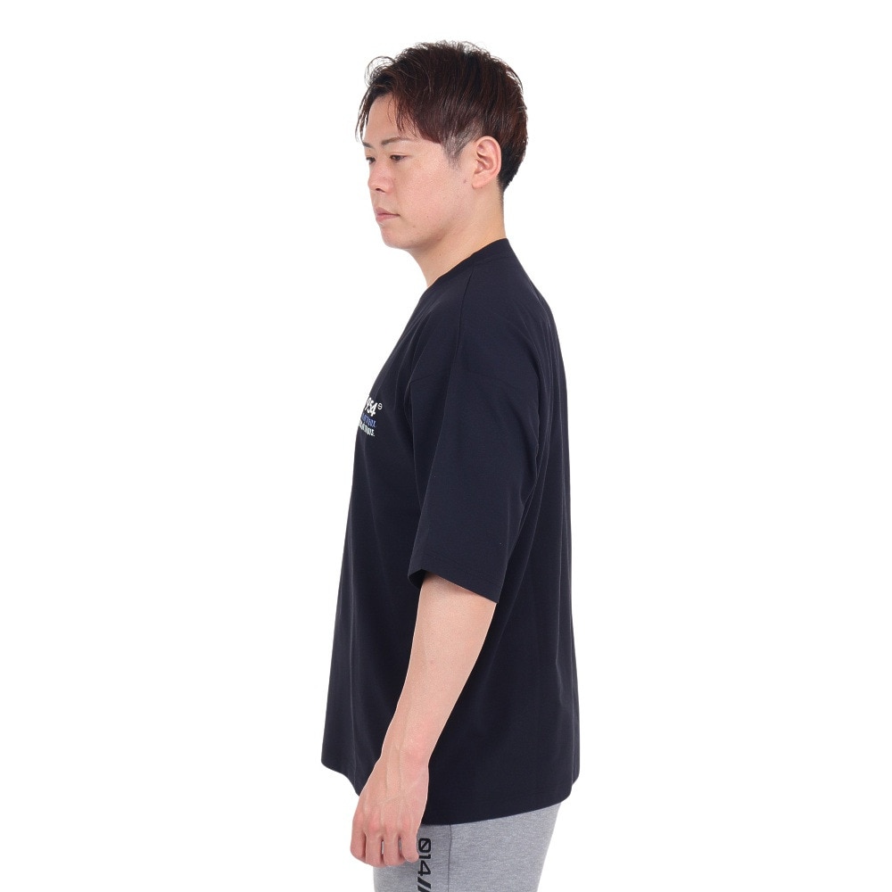 デュアリグ（DUARIG）（メンズ）ポリ天竺プリントTシャツ 4S0015-TRCT-863HD BLK
