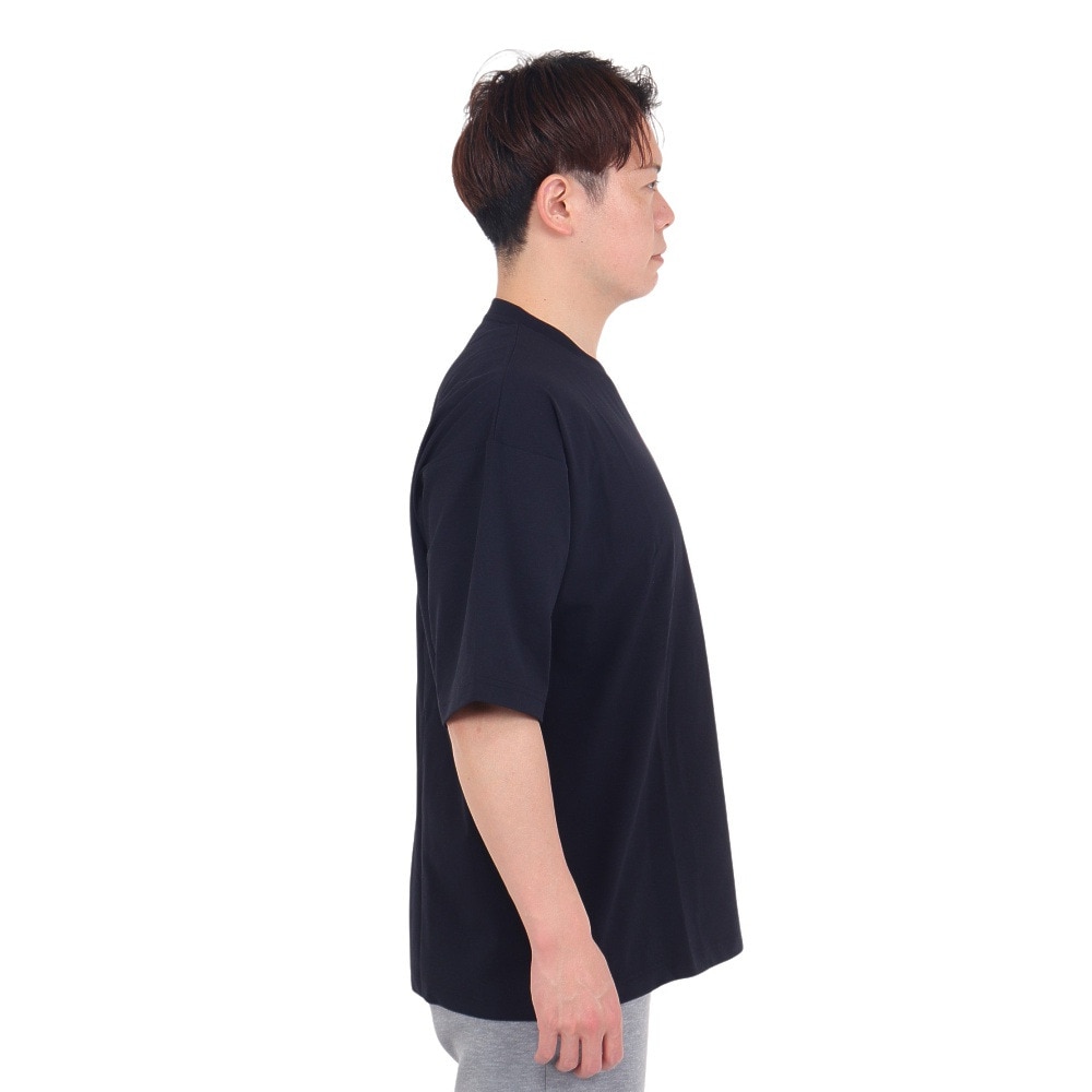 デュアリグ（DUARIG）（メンズ）ポリ天竺プリントTシャツ 4S0015-TRCT-863HD BLK