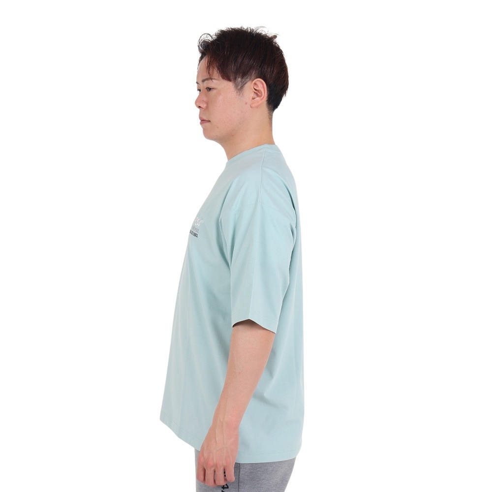 デュアリグ（DUARIG）（メンズ）ポリ天竺プリントTシャツ 4S0015-TRCT-863HD BLU
