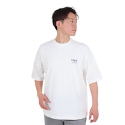 (メンズ)ポリ天竺プリントTシャツ 4S0015-TRCT-863HD WHT