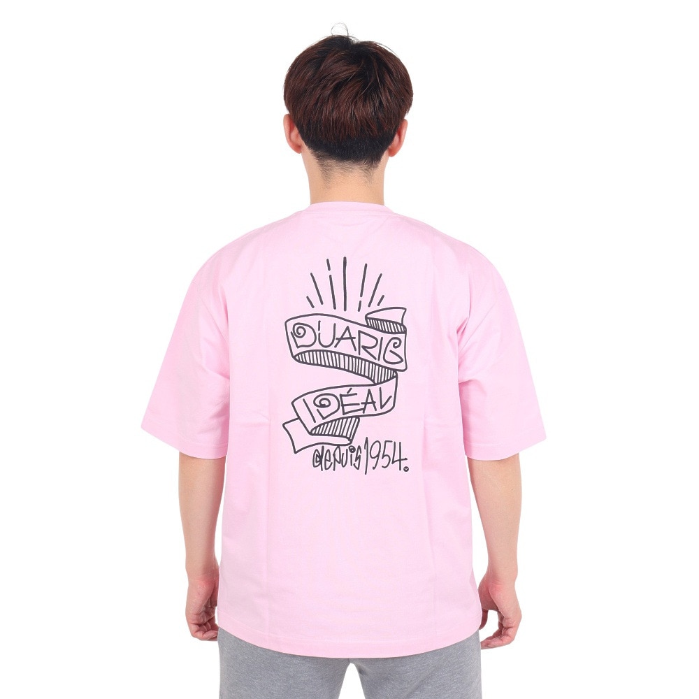 デュアリグ（DUARIG）（メンズ）C100 ヘビーウェイト 半袖Tシャツ 4S0016-TRCT-863HD PNK