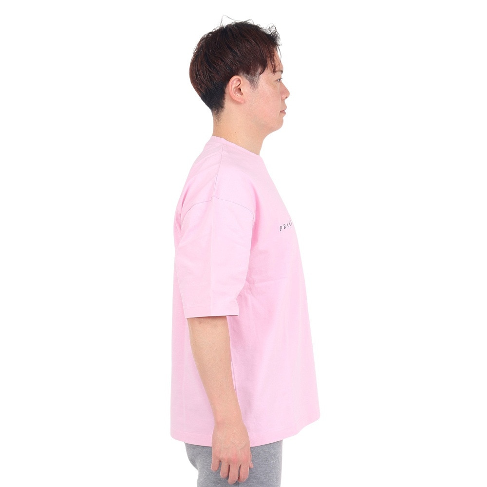 デュアリグ（DUARIG）（メンズ）C100 ヘビーウェイト 半袖Tシャツ 4S0016-TRCT-863HD PNK