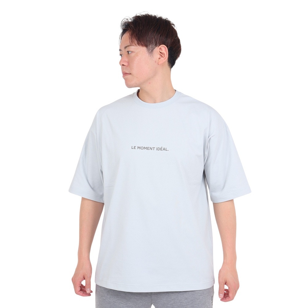 デュアリグ（DUARIG）（メンズ）ポリ天竺プリントTシャツ 4S0017-TRCT-863HD GRY