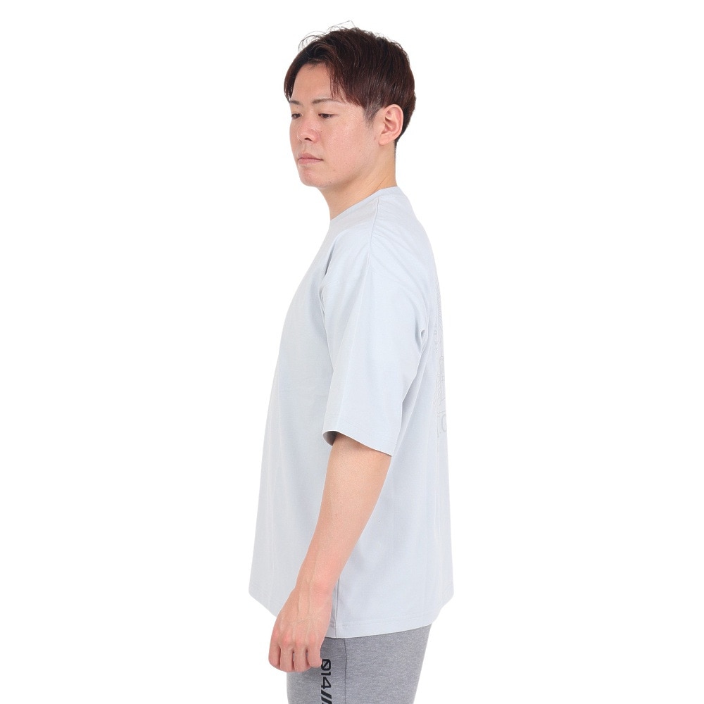 デュアリグ（DUARIG）（メンズ）ポリ天竺プリントTシャツ 4S0017-TRCT-863HD GRY