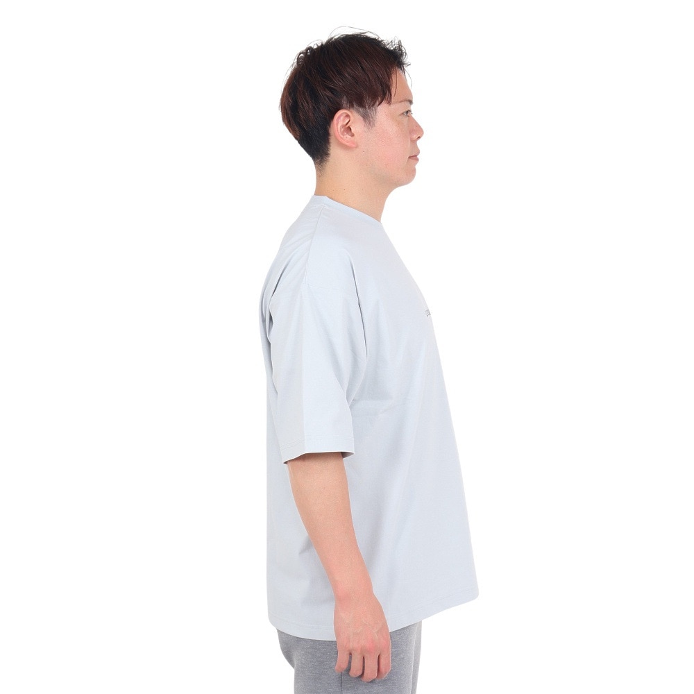 デュアリグ（DUARIG）（メンズ）ポリ天竺プリントTシャツ 4S0017-TRCT-863HD GRY