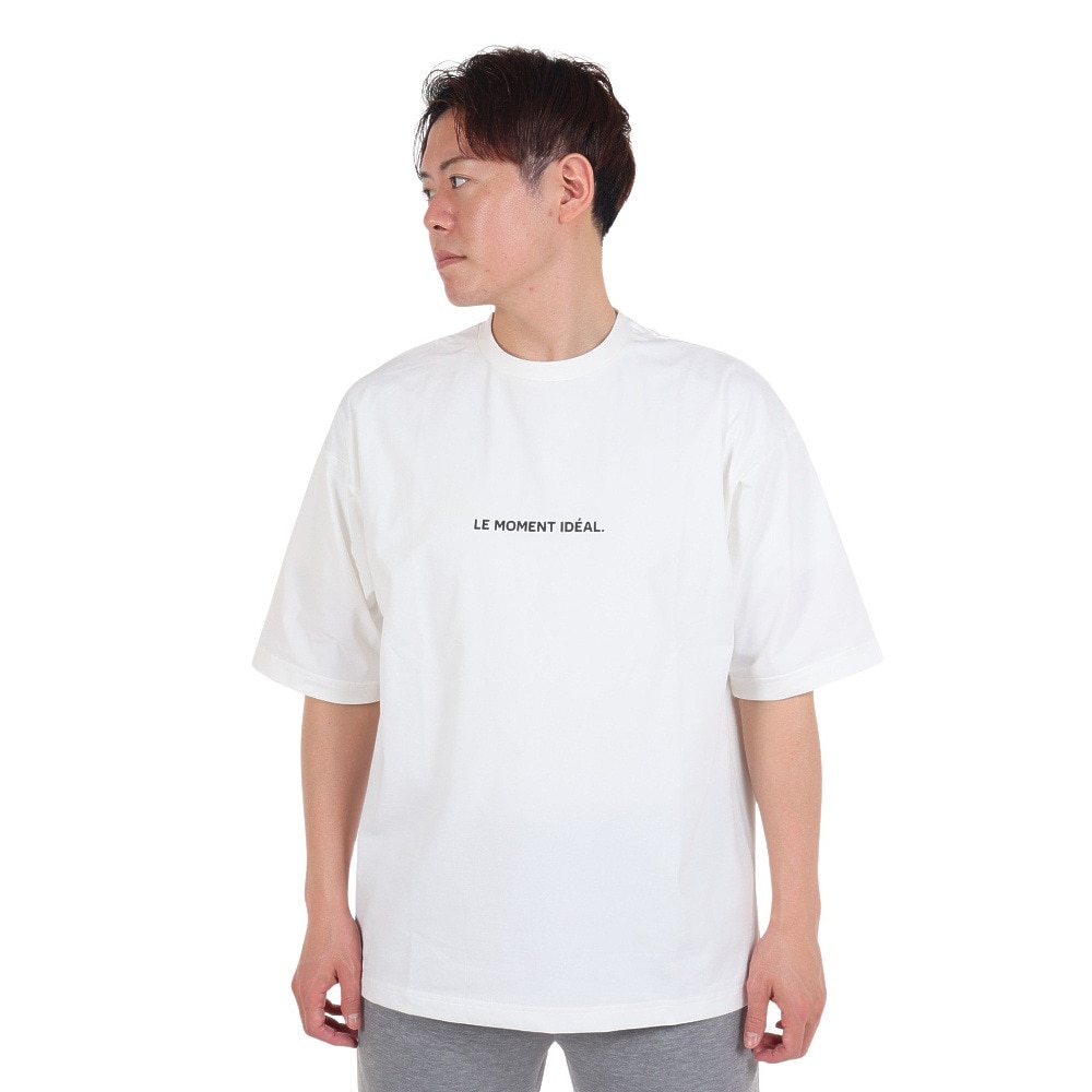 デュアリグ（DUARIG）（メンズ）ポリ天竺プリントTシャツ 4S0017-TRCT-863HD WHT