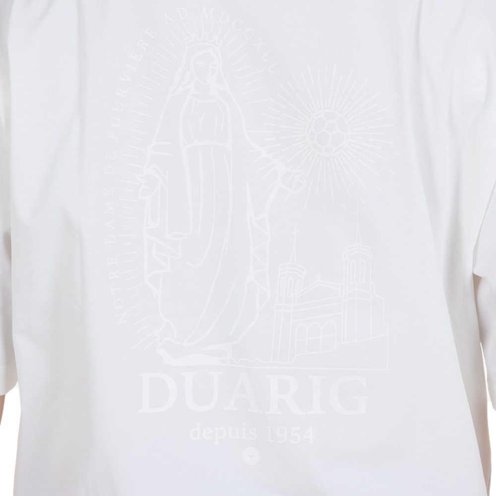 デュアリグ（DUARIG）（メンズ）ポリ天竺プリントTシャツ 4S0017-TRCT-863HD WHT