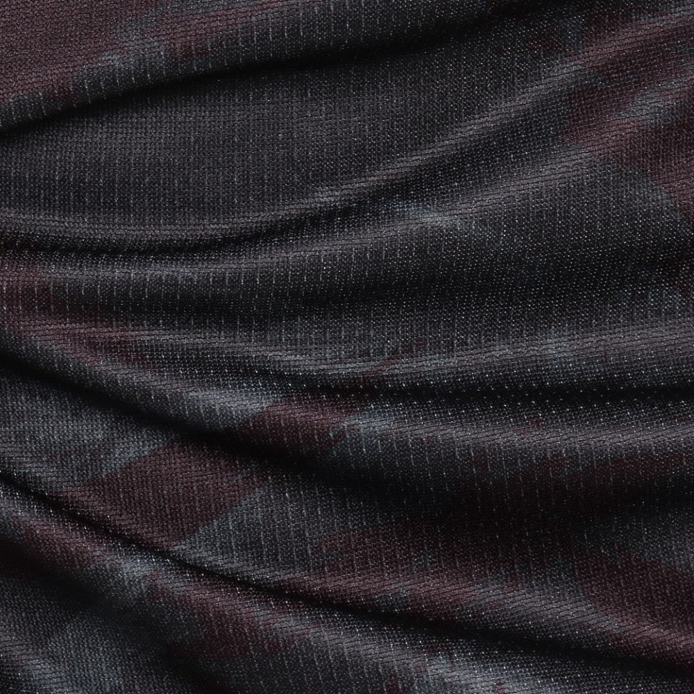 ジローム（GIRAUDM）（メンズ）ドライプラスクール SHINE BLOCK メッシュ半袖Tシャツ CT4S0016-TR863-GRSD BLK