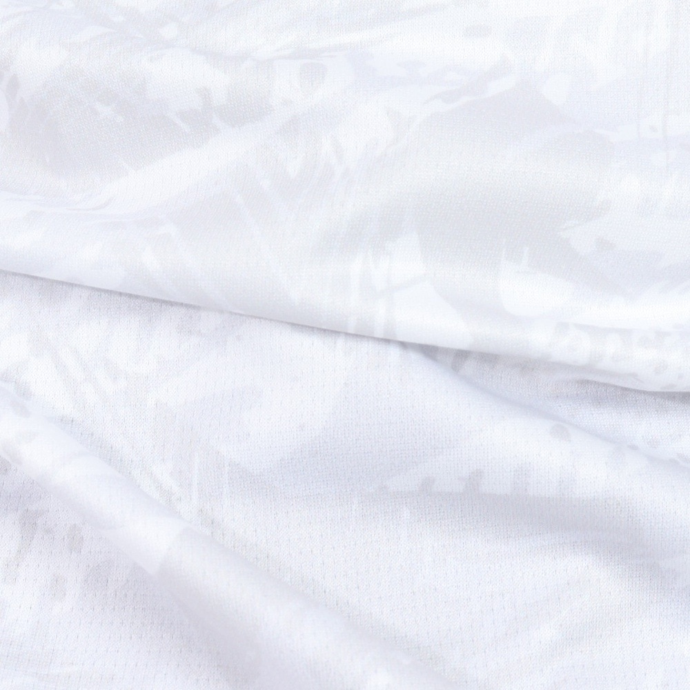 ジローム（GIRAUDM）（メンズ）ドライプラスクール SHINE BLOCK メッシュ半袖Tシャツ CT4S0017-TR863-GRSD WHT