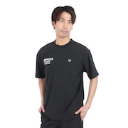 ジローム（GIRAUDM）（メンズ）絶耐撥水 UV WOVEN 半袖Tシャツ CT4S0074-TR863-GRSD BLK