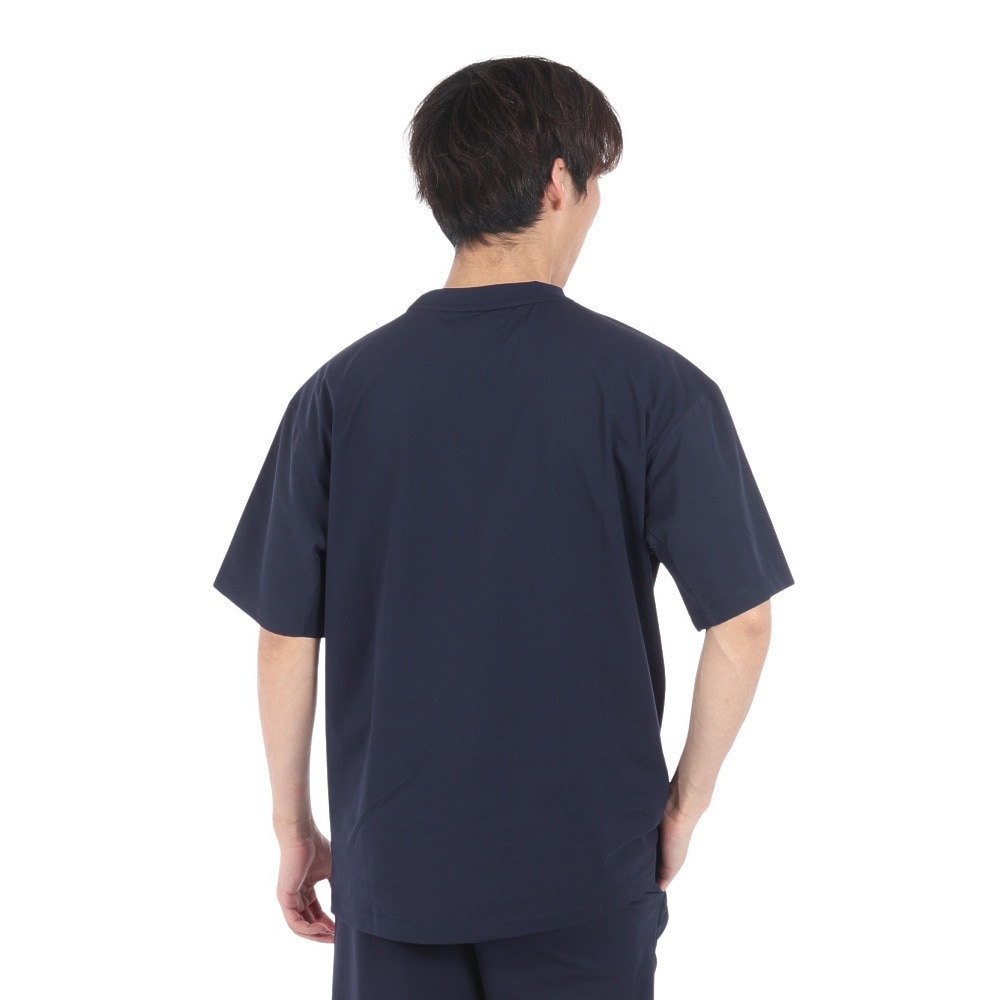 ジローム（GIRAUDM）（メンズ）絶耐撥水 UV WOVEN 半袖Tシャツ CT4S0074-TR863-GRSD NVY