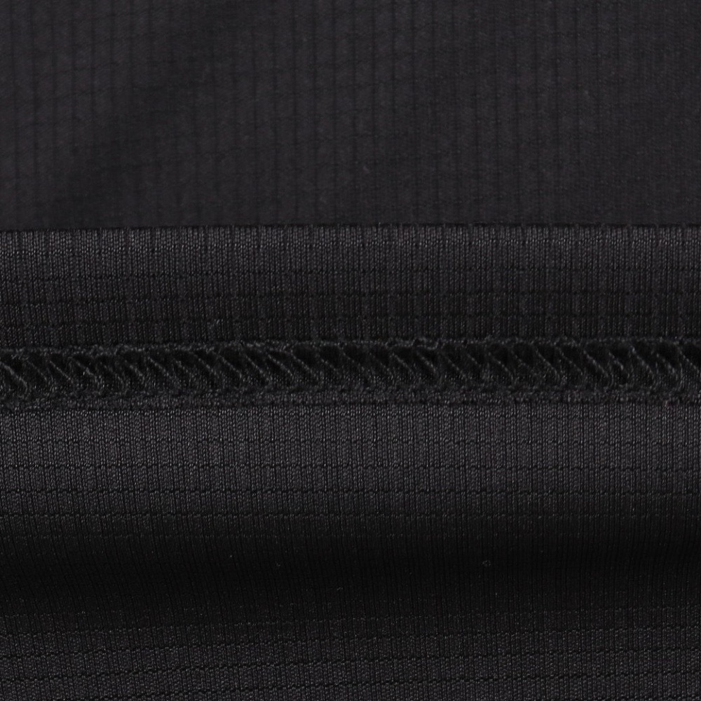 ジローム（GIRAUDM）（メンズ）ドライプラス グリッドメッシュ半袖Tシャツ CT4S0091-TR863-GRGC BLK