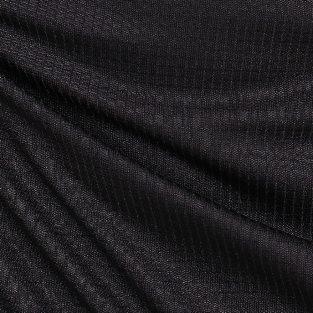 ジローム（GIRAUDM）（メンズ）ドライプラス グリッドメッシュ半袖Tシャツ CT4S0091-TR863-GRGC BLK