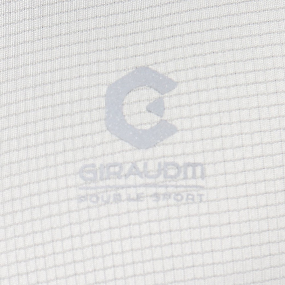 ジローム（GIRAUDM）（メンズ）ドライプラス グリッドメッシュ半袖Tシャツ CT4S0091-TR863-GRGC GRY