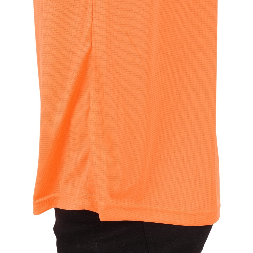 ジローム（GIRAUDM）（メンズ）ドライプラス グリッドメッシュ半袖Tシャツ CT4S0091-TR863-GRGC ORG